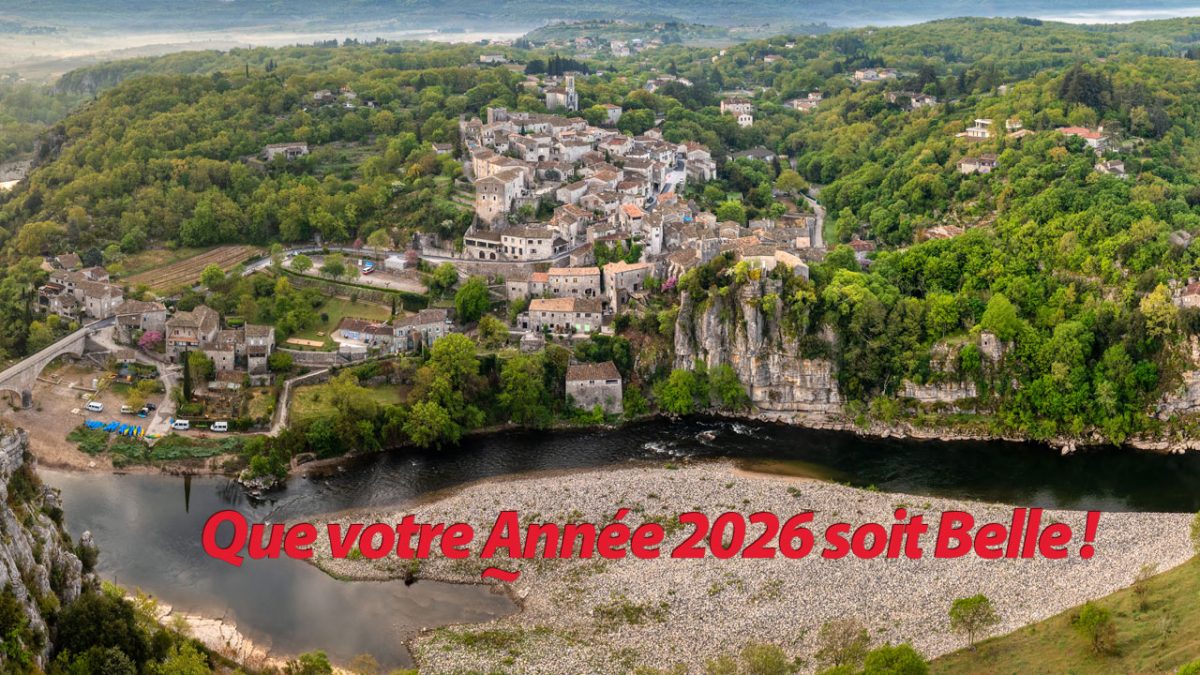Meilleurs Voeux pour 2026 à tous les Balazucaines et Balazucains.
