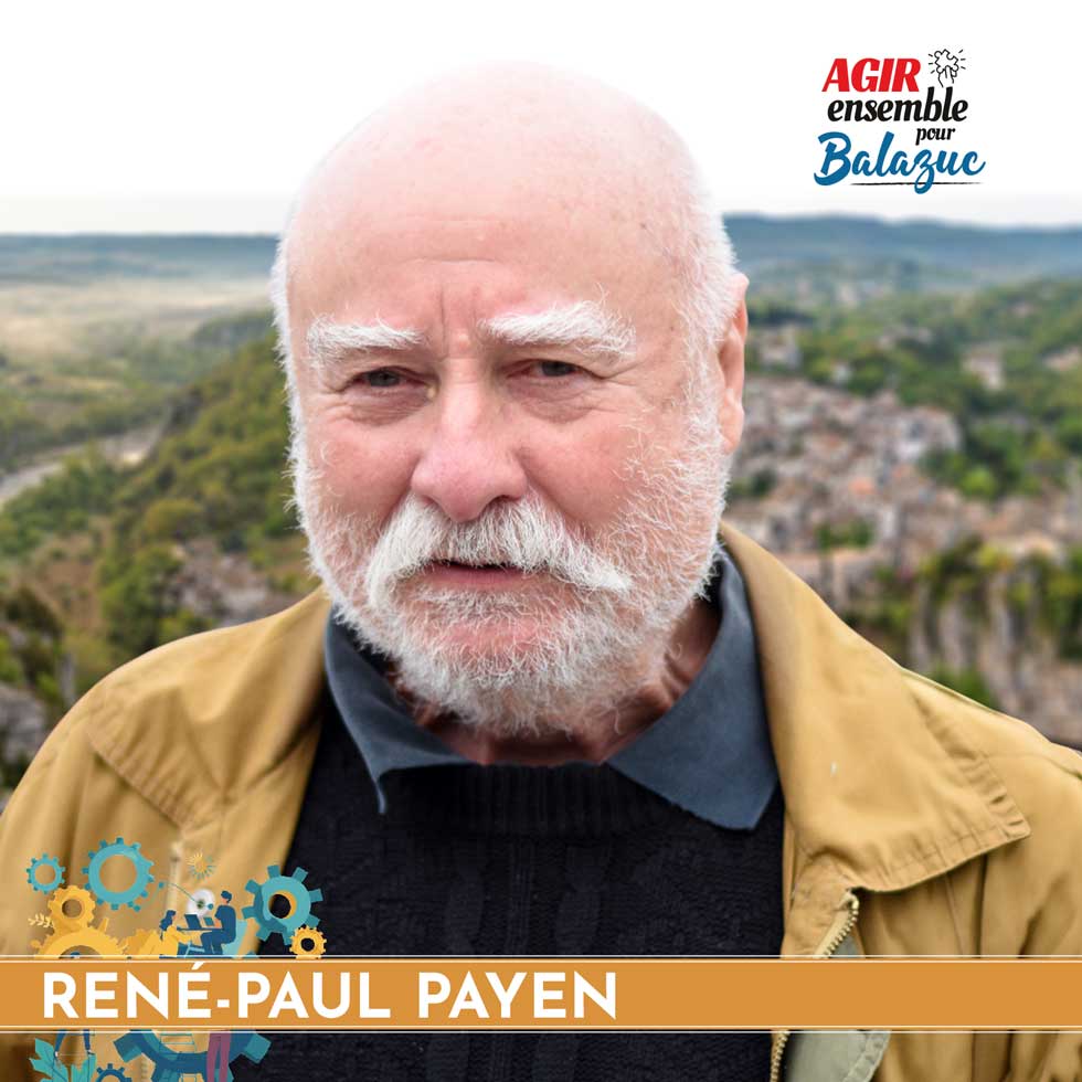 René-Paul PAYEN 79 ans, retraité, ancien photographe et responsable d’atelier design à l’ENSAD Paris, candidat aux élections municipale de balazuc 2026 avec l'équipe d'Agir ensemble pour Balazuc